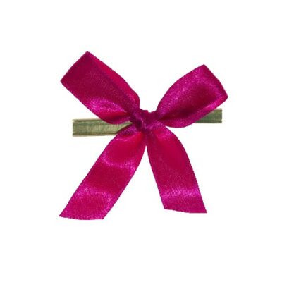 noeud satin avec clip