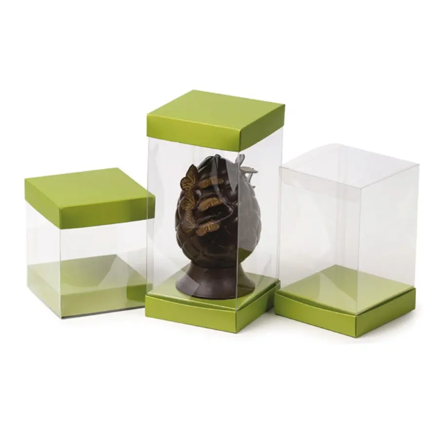 Boite moulage vert kiwi