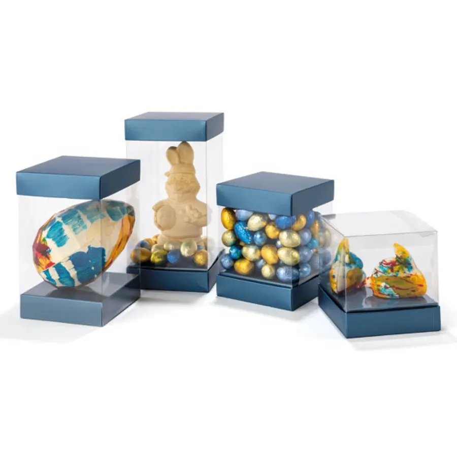 Boite moulage bleu myrtille