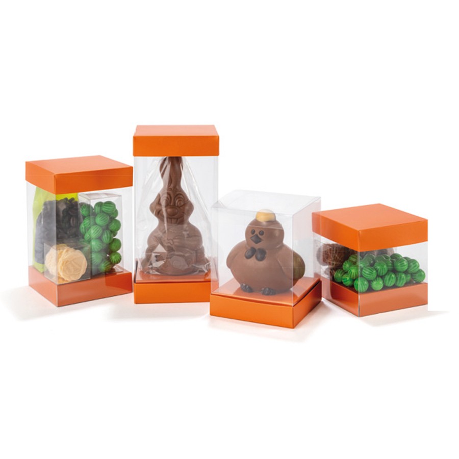 Boite moulage orange