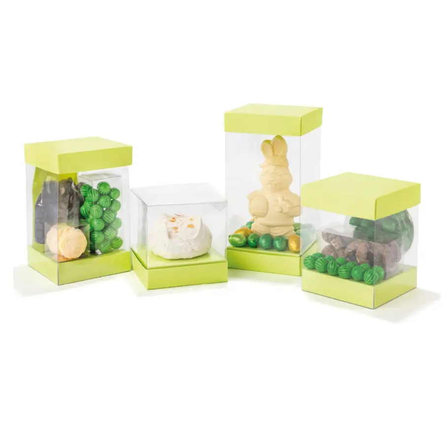 Boite moulage vert pistache