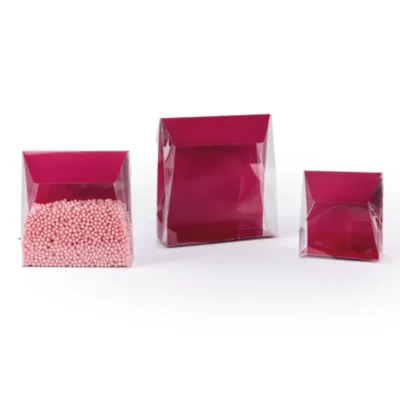 pochettes à fenêtre pour chocolats