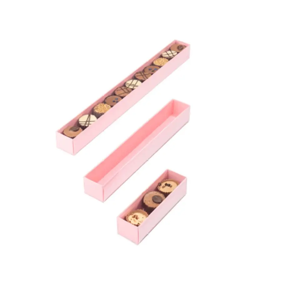 réglette pour chocolat rose clair