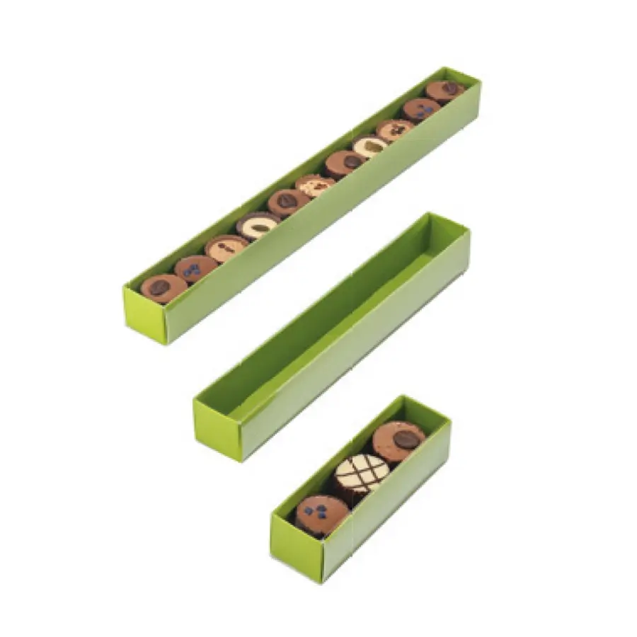 réglette pour chocolat vert kiwi