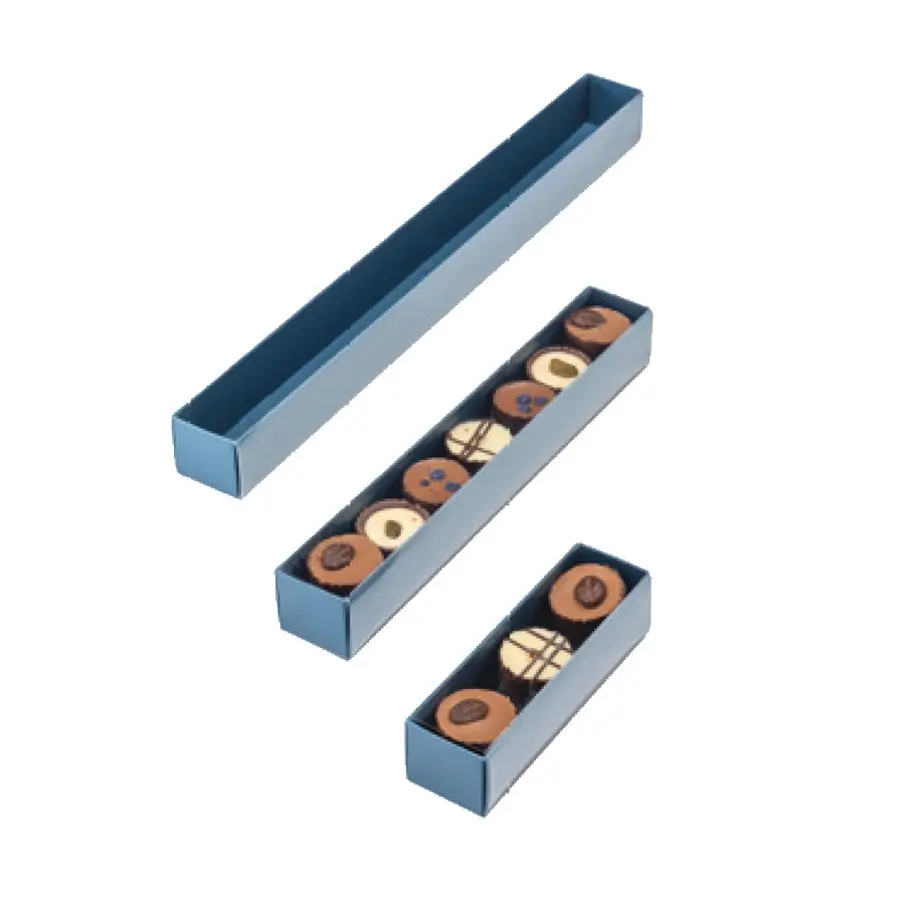 réglette pour chocolat bleu myrtille