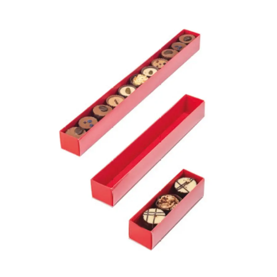 réglette pour chocolat rouge