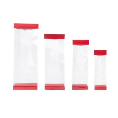 Socles et fermetures pour sachets cristal