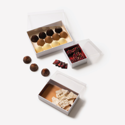 Biscuit box white (hauteur 40 mm)