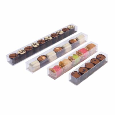 réglettes transparentes pour chocolat