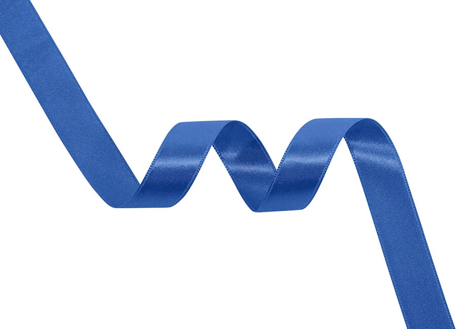 Ruban satin blue jeans