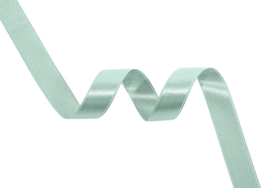 Ruban satin vert menthe