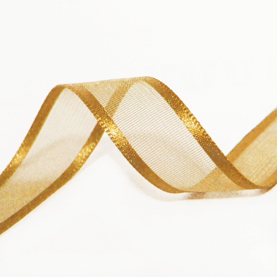 Ruban organza or