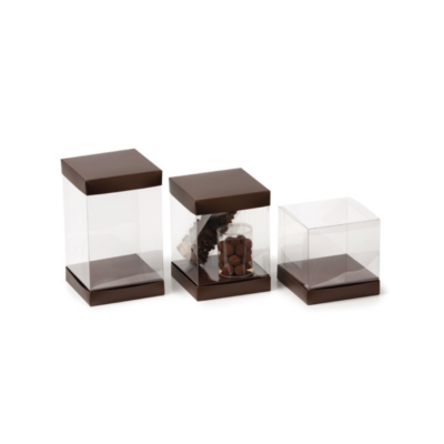 Boite pour montage en chocolat