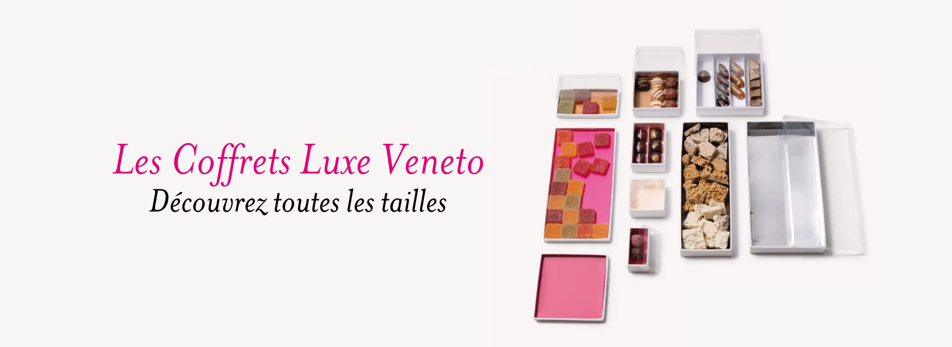 coffret luxe veneto Coffret pour chocolats