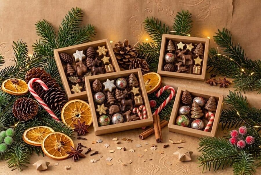 emballage-chocolat-noel-kraft